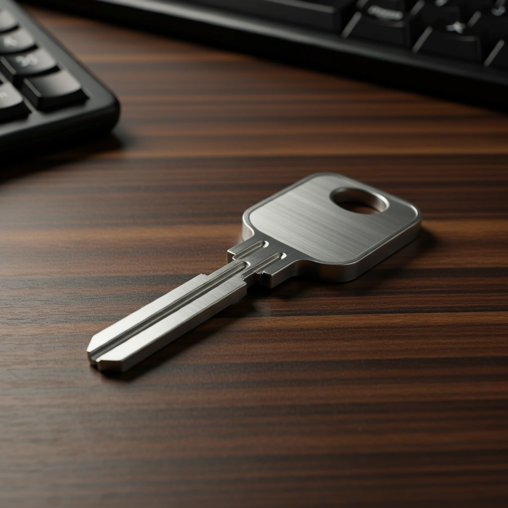 Technical encryption visualization